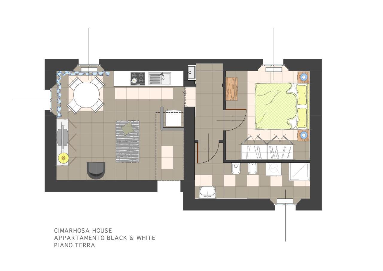 Cimarhosa Houseアパートメント エクステリア 写真